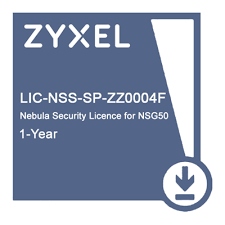 LIC-NSS-SP, 1 year Nebula security pack (SP) license for NSG50   - anti-virus, content filtering,  IDP