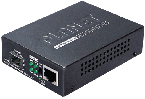 Planet 10/100/1000Base-T to miniGBIC (SFP) Converter