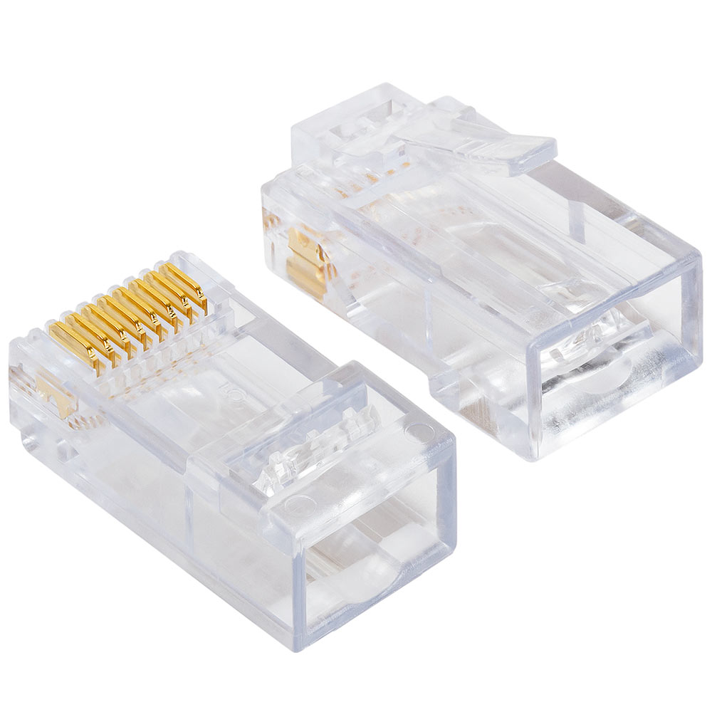 Modularpistik RJ-45 Cat5e varjestamata