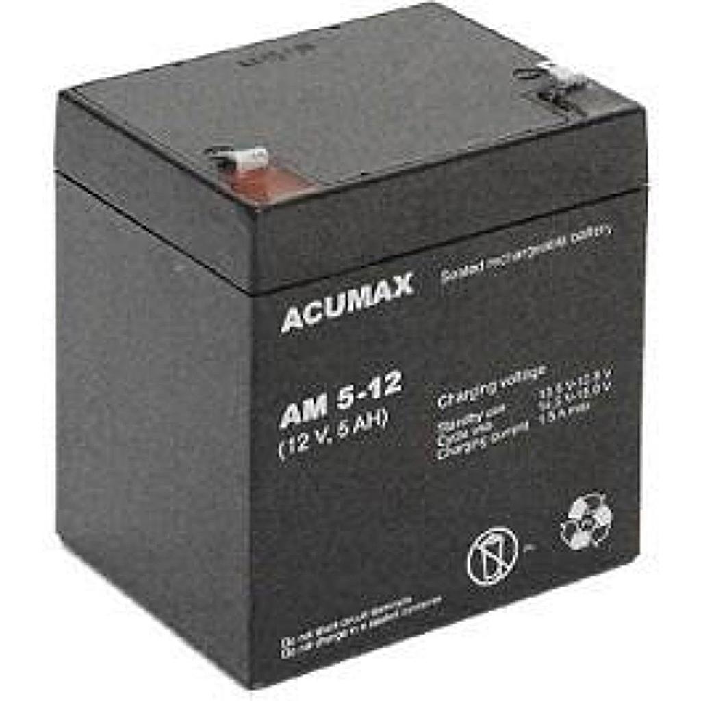 Acumax UPSi aku 12V, 5Ah, VRLA, EMU