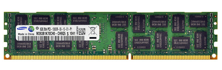 Samsung 8GB server DIMM DDR3 PC10600(1333) REG ECC 1.5v 2RX4 240P 1024MX