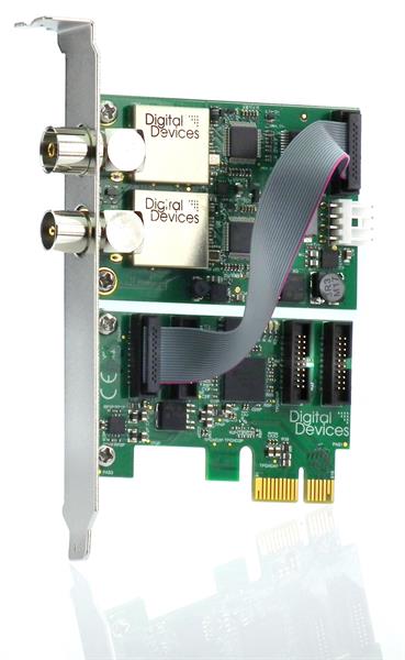 Twin Tuner TV Card DuoFlex C/C2/T/T2 (V3) &amp; Octopus PCIe Bridge (V3) (SET)