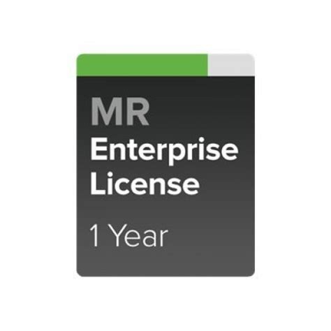 Cisco Meraki Enterprise cloud controller, 1 year, license and renewal