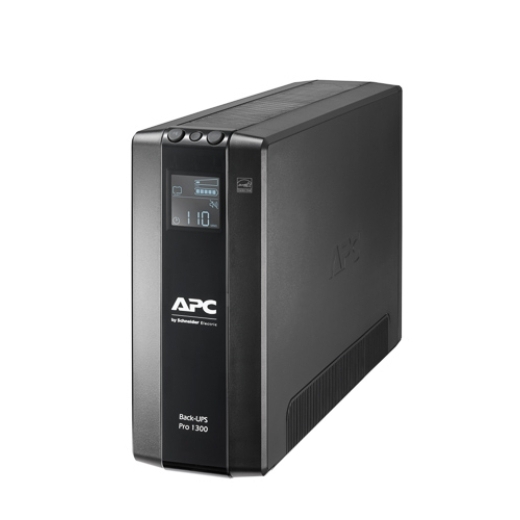 APC Back-UPS Pro, 1300VA/780W, tower, 230V, 8*IEC C13 outlets, AVR, LCD, user replaceable battery