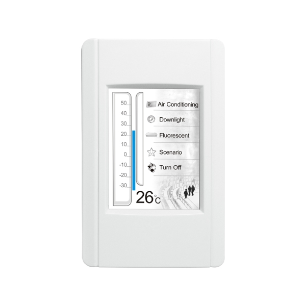 2.8'' High speed PoE touch screen HMI, supports Ethernet and Modbus TCP