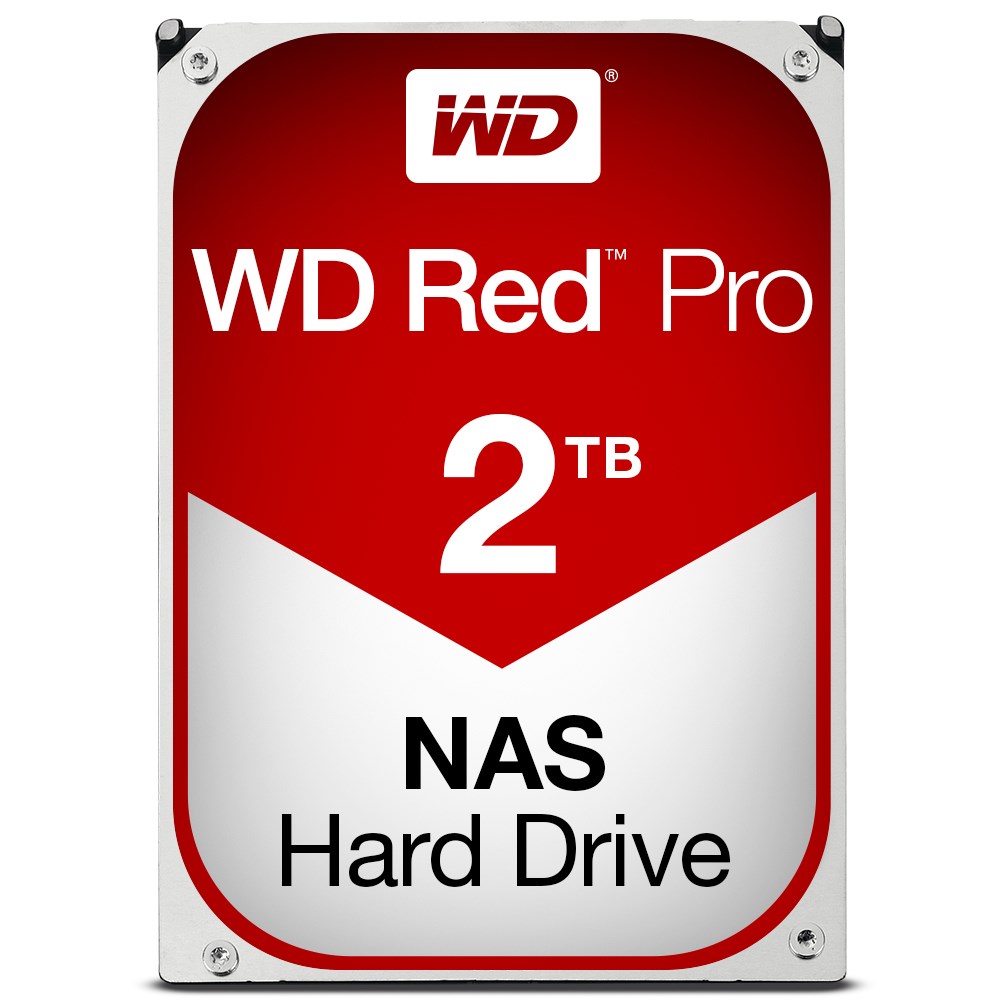 Western Digital WD Pro NAS 3.5&quot; 2TB HDD, 7200 rpm Class SATA 6 Gb/s, CMR, 64MB cache