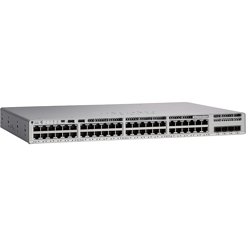 Cisco Catalyst 9200L 48-port PoE+ 4*10G uplink Switch Network Essentials(müüdav ainult koos DNA litsentsidega)