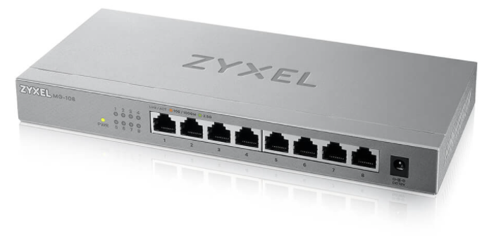 ZyXEL 8-port 2.5GbE unmanaged switch