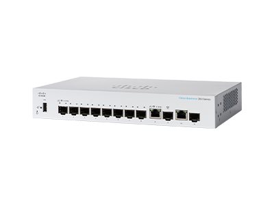 Cisco CBS350-8S-E-2G managed switch, 8-port 1G SFP, 2*1G combo 