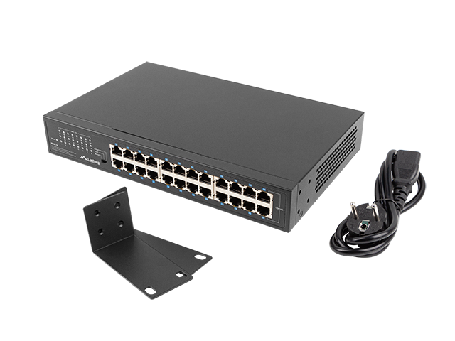 Lanberg unmanaged switch rack 19&quot; RSGE-24 24*1GB