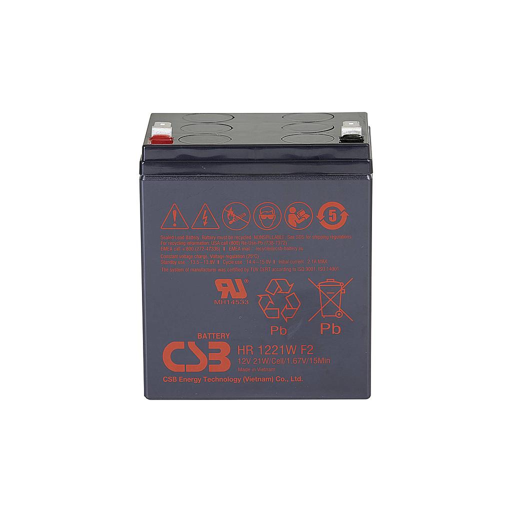 CSB UPSi aku HR 1221W F2 12V/5.1Ah