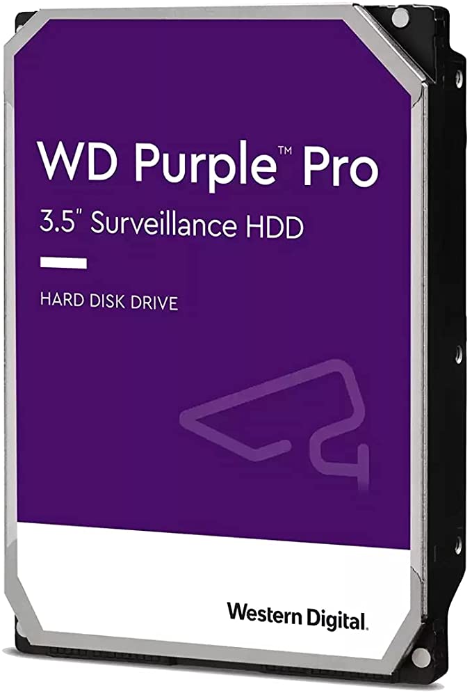 8TB Western Digital Purple Pro Surveillance internal HDD, SATA 6 Gb/s, 256MB cache, 3.5&quot;