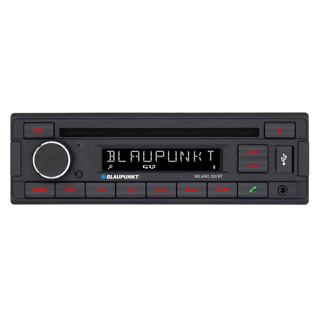 Blaupunkt Milano 200 BT - CD/MP3-Autoradio mit Bluetooth / USB / AUX-IN