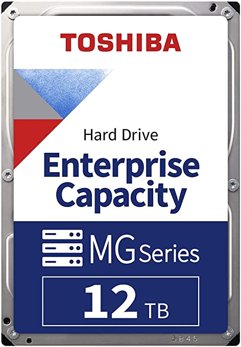 Toshiba Enterprise SAS-3 NAS HDD 12TB, 7200 rpm, 256 MB cache