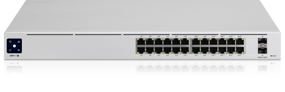 Ubiquiti: UniFi Pro 24 fully managed 3 layer switch