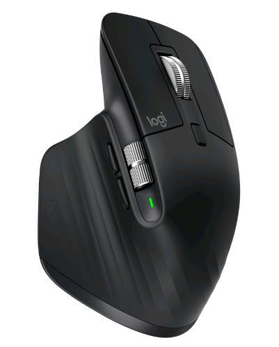 Logitech MX master 3 wireless mouse with fast scroll wheel