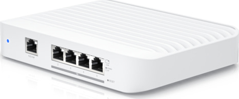 Ubiquiti Flex XG high performance managed layer 2 multi-Gigabit switch, 4*10GbE RJ45 ports + 1*GbE powrt with 802.3at PoE+ RJ45 input