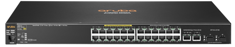 HPE Aruba 2540 24-port PoE+, 2*SFP Fast Ethernet managed L2 switch