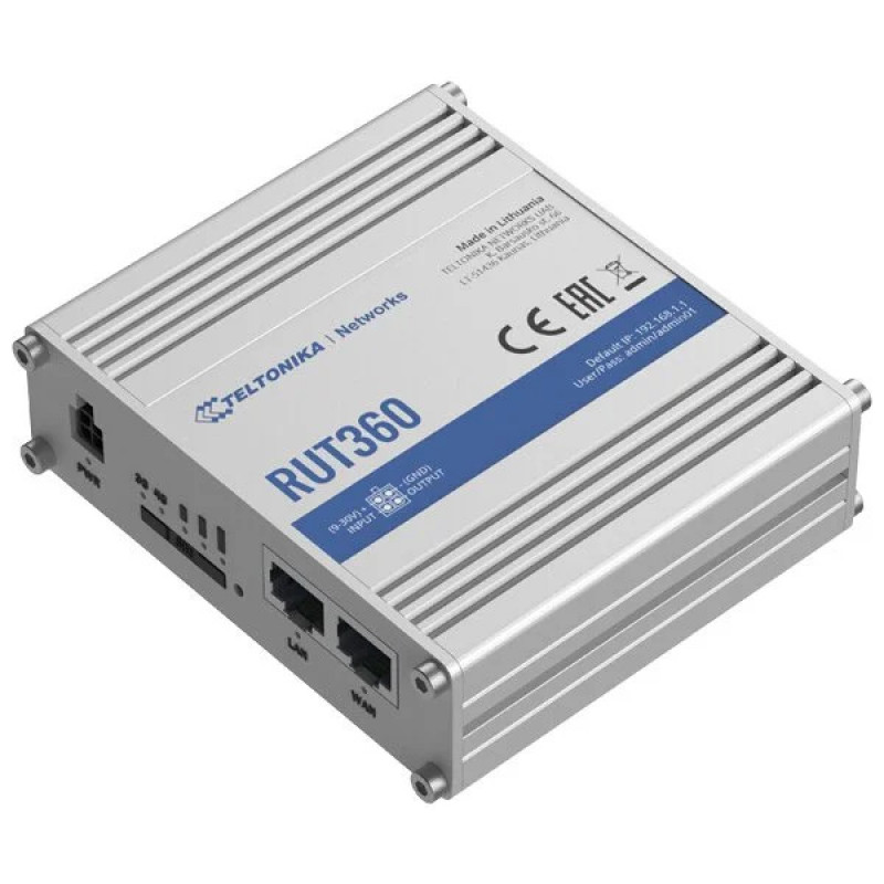 Teltonika IoT router RUT360 LTE CAT6