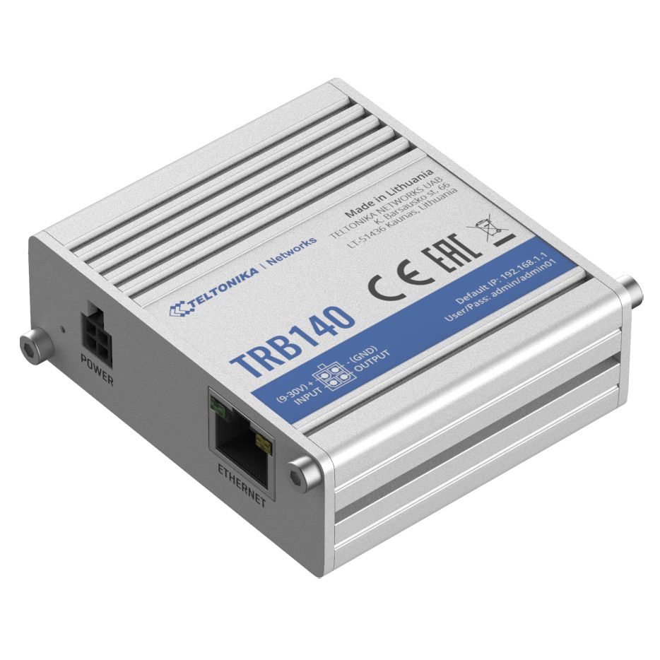 Teltonika IoT gateway TRB140 Eth