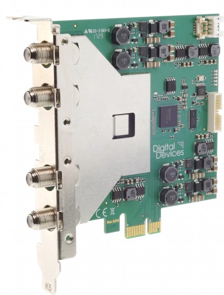 Digital Devices Max SX8 (4/8) basic - 8 tuner TV card - DVB-S2/DVB-S2X full spectrum