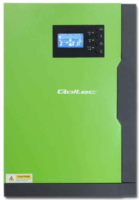 Qoltec Hybrid Solar Inverter Off-Grid 5,5kW | 100A | 48V | MPPT | Sinus