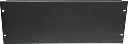 Toten, cover panel, 19&quot; 4U, black (RAL 9004), steel