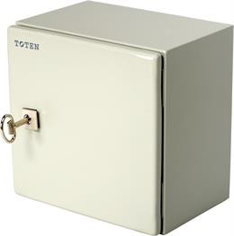 Toten lockable wall cabinet with cable access, 300*210*300mm, IP66