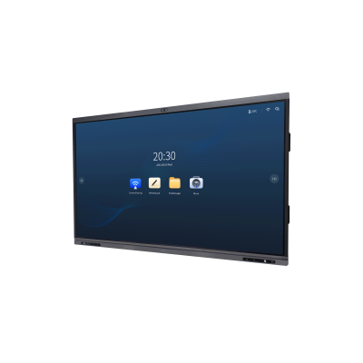 Dahua 65&quot; 4K UHD smart interactive whiteboard, 20-pt touch, VGA, DP, HDMI, 5MP camera, Android
