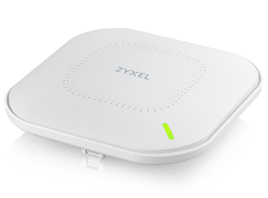 ZyXEL WiFi tugijaam WAX630S 802.11AX (WiFi6) 4X4 smart antenna, power adapter excluded, 1 year NCC pro pack license bundeled multigig port