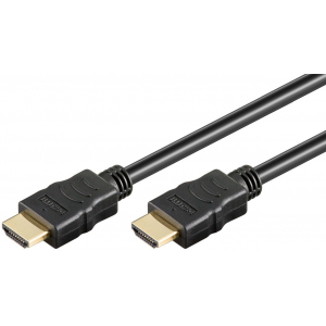 HDMI kaabel 10.0m, must, 4K 3840x2160p@30Hz