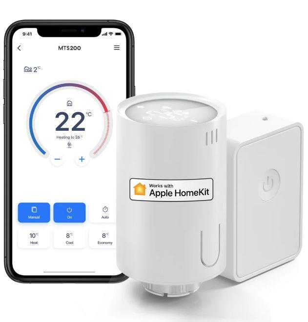 Meross smart radiator thermostat valve/starter kit MTS150HHK