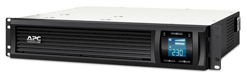 APC Smart-UPS C, line-interactive, 1000VA/600W, rackmount 2U, 230V, 4*IEC C13 outlets, SmartConnect port, USB &amp; serial, AVR, graphic LCD