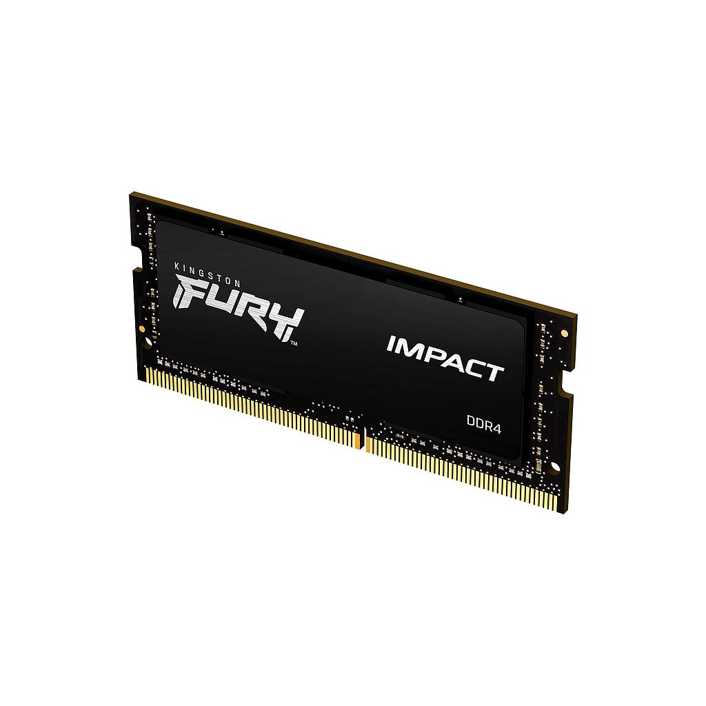 Kingston KF426S15IB1/16 Fury Impact, 16GB 2666MHz DDR4 CL15 laptop memory single module