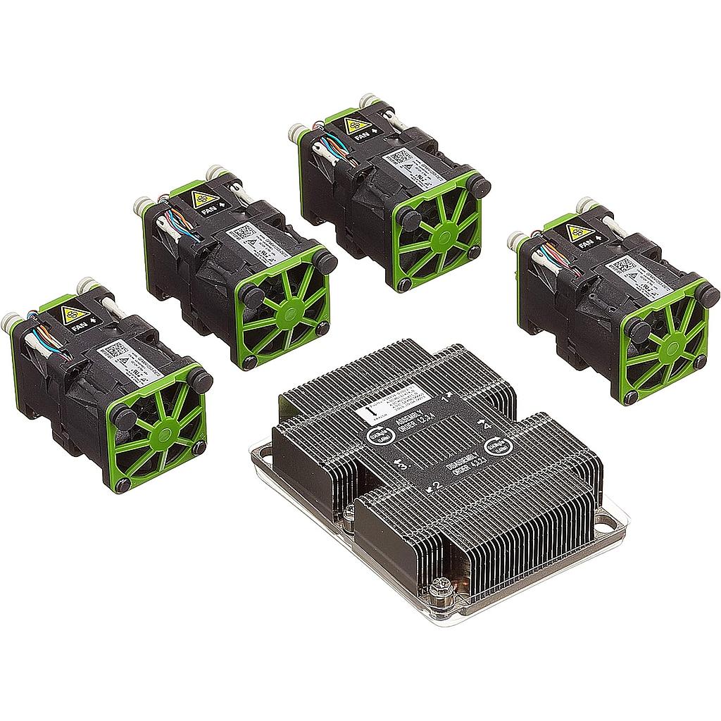 Fujitsu cooling solution for 2nd CPU, radiator + 4* fans