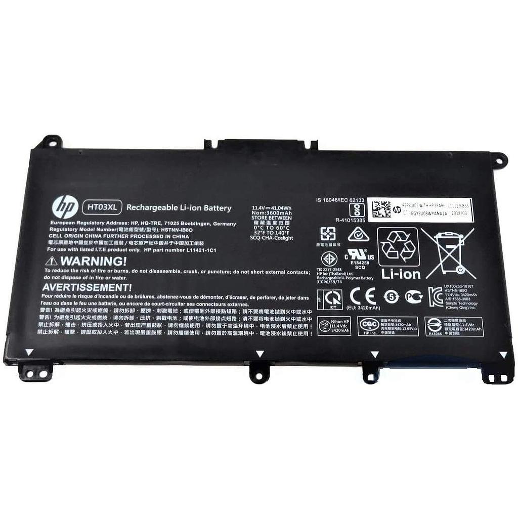 Genuine battery L11119-855 11.55V 41.9Wh, for HP Pavilion 15-CS 15-CW 15-CU 15-DA 15-DB 15-DW 14-CE 14-CF 14-DF 17-CA 15-DW0033NR 15-cu1xxx 15-CS0053CL 17-by0xxx L11421-542 HT03041XL HSTNN-DB8R L11421-422