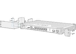 SRX300 rack mount kit with adaptor tray