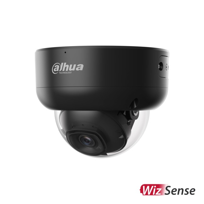 Dahua IPC-HDBW3541E-AS-S2-BLACK 5MP IP kuppelkaamera • WizSense IR50m 2.8mm(111°) audio alarm mic