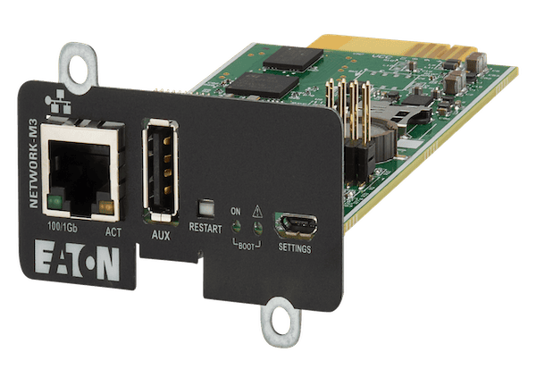 Eaton Gigabit Ethernet card for UPS/PDU - 1000Base-T - 1 port(s) - 1 - twisted pair