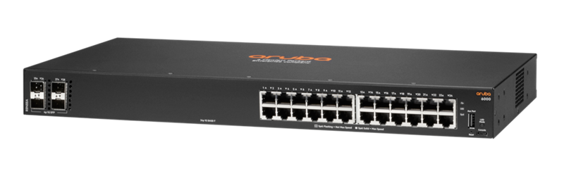 HPE Aruba Networking CX 6000 24G 4SFP switch