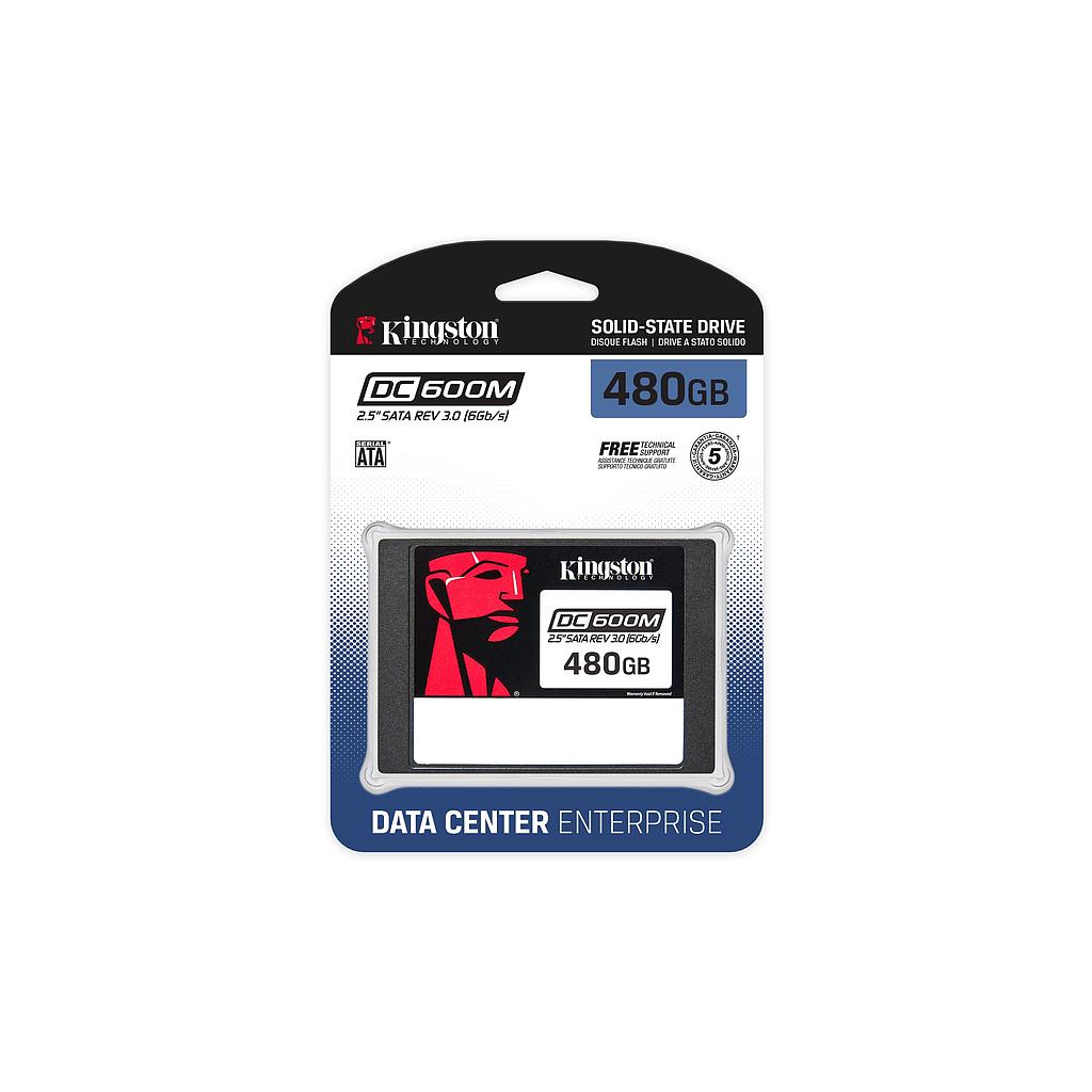 Kingston 480G DC600M mixed-use 2.5" int Enterprise Sata SSD