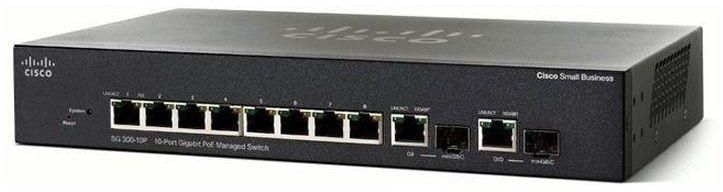 Cisco SG350-10P 10-port Gigabit POE managed switch