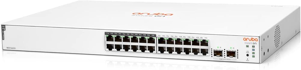 HPE Aruba Instant On 1830 24G PoE switch