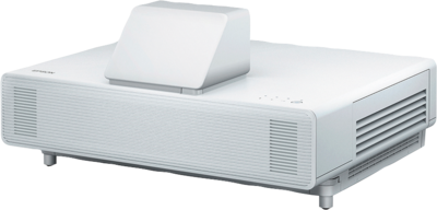 Epson EB-800F 3LCD projector, 5000 lumens (white), 5000 lumens (colour), Full HD (1920*1080), 16:9, 1080p, ultra short-throw lens, LAN, white