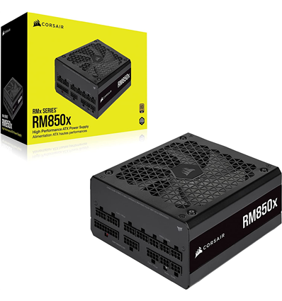 Corsair RMx Series™ RM850x — 850 Watt 80 PLUS Gold fully modular ATX PSU (EU)