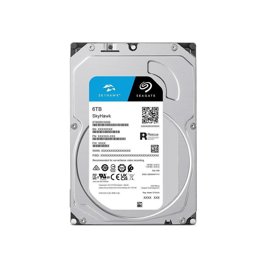 Seagate SkyHawk 6TB 3.5&quot; SATA surveillance HDD, 256MB cache