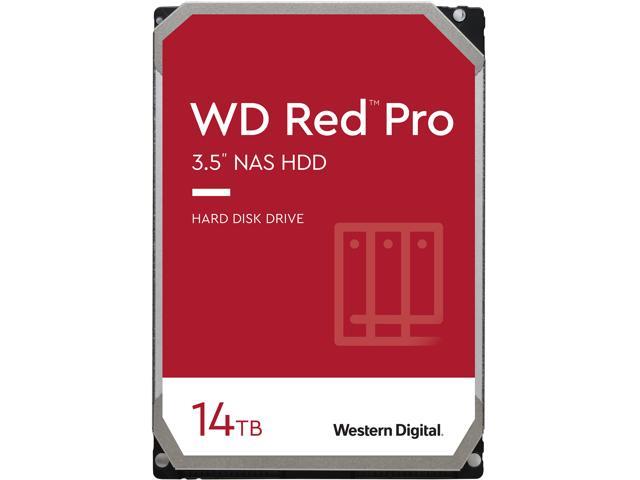 Western Digital WD Red Pro 14TB NAS HDD 3.5", 7200 rpm, SATA 6 Gb/s, CMR, 512MB cache