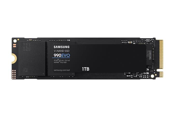 Samsung 990 EVO 1TB PCIe 4.0 x4 / 5.0 x2 NVMe M.2 SSD