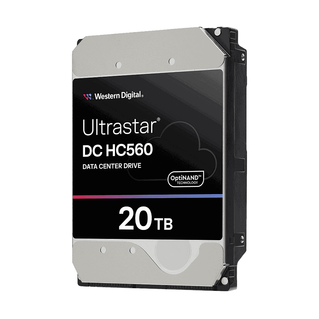 Western Digital 20TB Ultrastar DC HC560 3.5" SAS