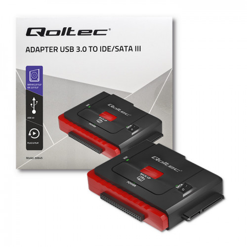 Qoltec adapter USB 3.0 to IDE | SATA III